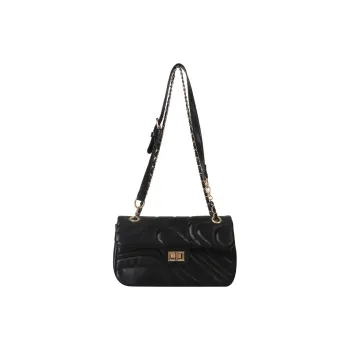 Meow in the grass Shoulder Bags