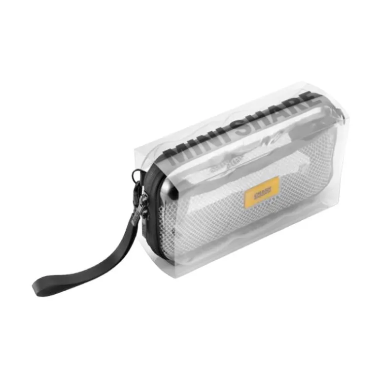 CrashBaggage PC Small Square Bag Camera Bag Shoulder Bag Crossbody Bag Small Size Unisex Transparent-4
