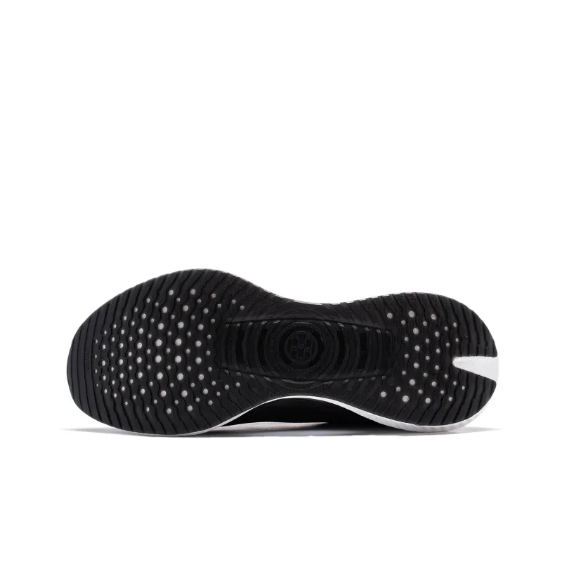 LiNing Jueying 2 Essential Cushioning Anti Slip And Wear Resistant Breathable Rebound Running Shoes Men's Black White-2