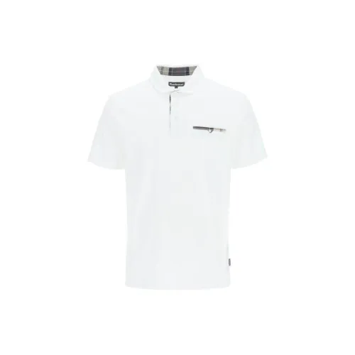 BARBOUR Polo Shirts Men White