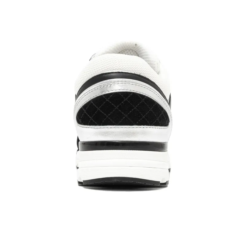 CHANEL Sneakers Black White Women's-4