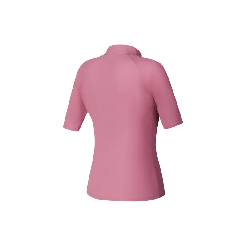 FILA Raglan Sleeve T Shirt Women's Spring Plum Red-2