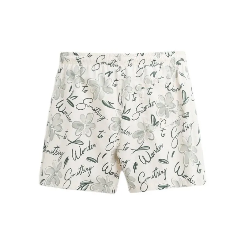 ZARA Swimming Shorts Men's White-1