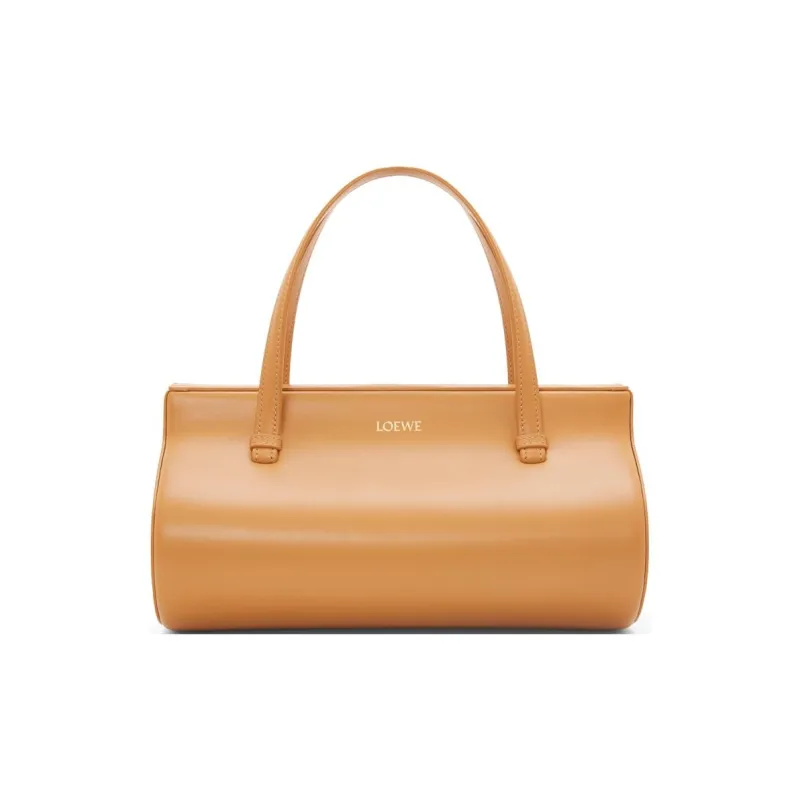 LOEWE Silk Calfskin Shoulder Bag, Crossbody Bag, Handbag Small Size Women's Warm Desert-0
