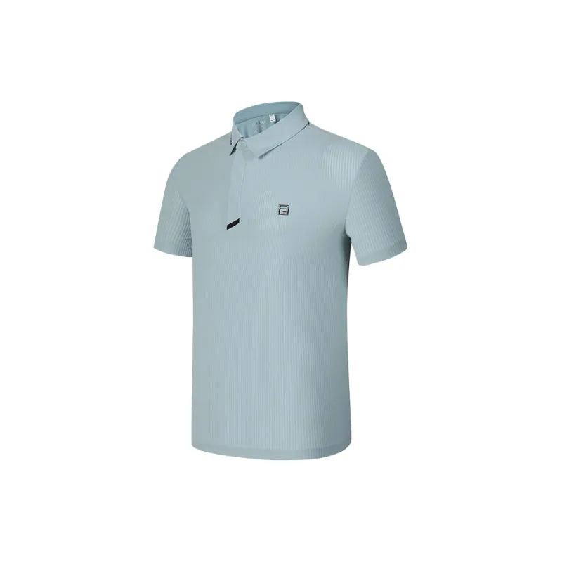 FILA Polo Shirt Men's Cardamom Cyan-1