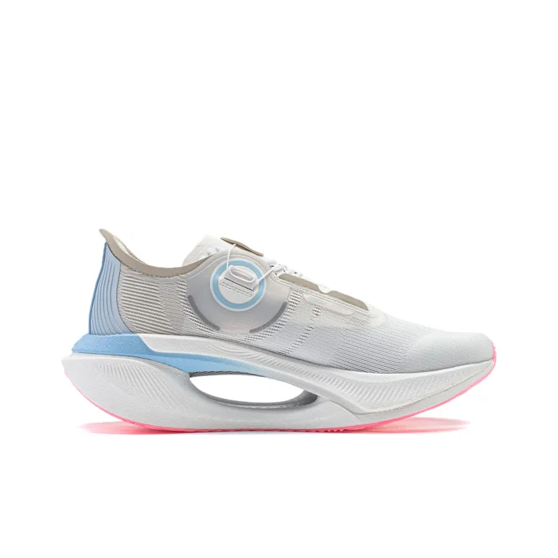 LiNing Jueying 2 Cushioning Anti Slip And Wear Resistant Breathable Rebound Low Top Casual Running Shoes Unisex White-1
