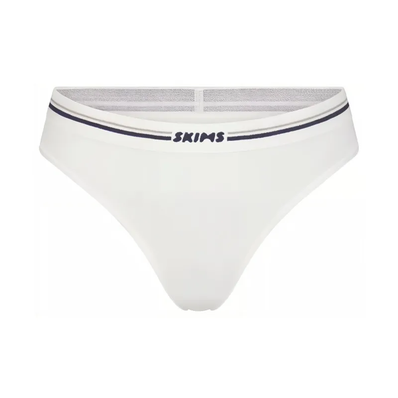 SKIMS FITS EVERYBODY Series LOGO BIKINI Underpants Women's MARBLE/Marble-0
