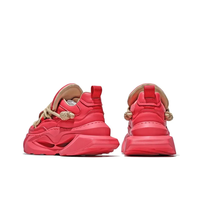 MOERBAI Spacewalk Series Breathable Lightweight Height Increasing Rebound Casual Shoes Unisex-8