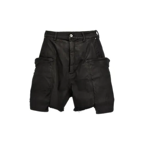 RICK OWENS Casual Shorts Men Black