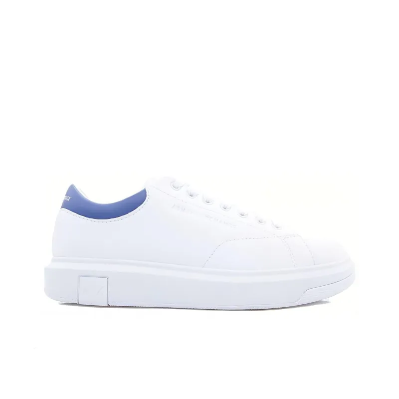 EMPORIO ARMANI Low-Top Skateboard Shoes Men's White-1