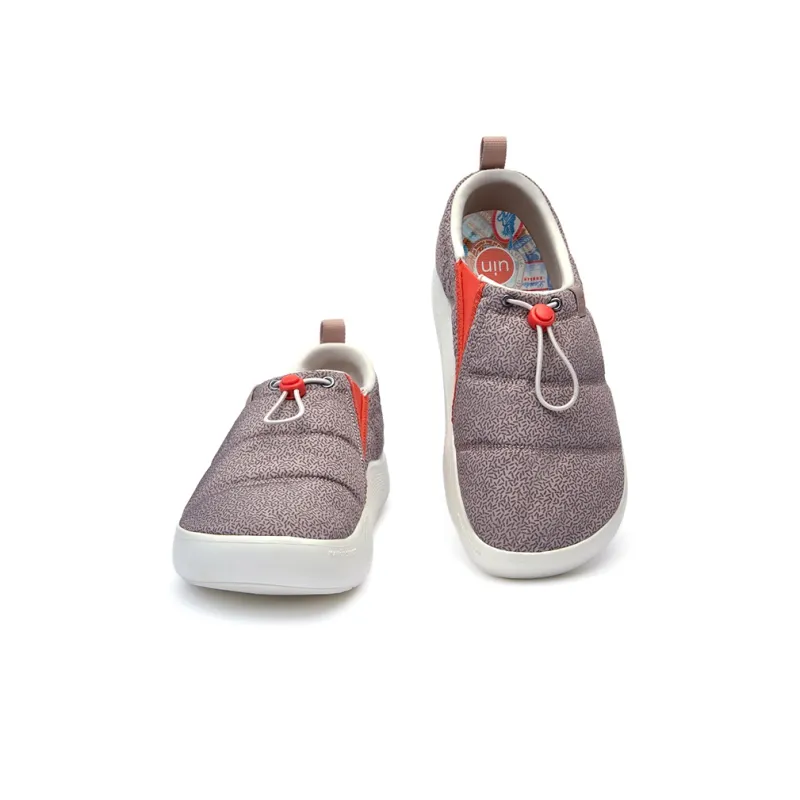 U.IN Painted Travel Shoes Toledo 1/10 Water-Resistant Lightweight Low-Top Casual Shoes Men's-3