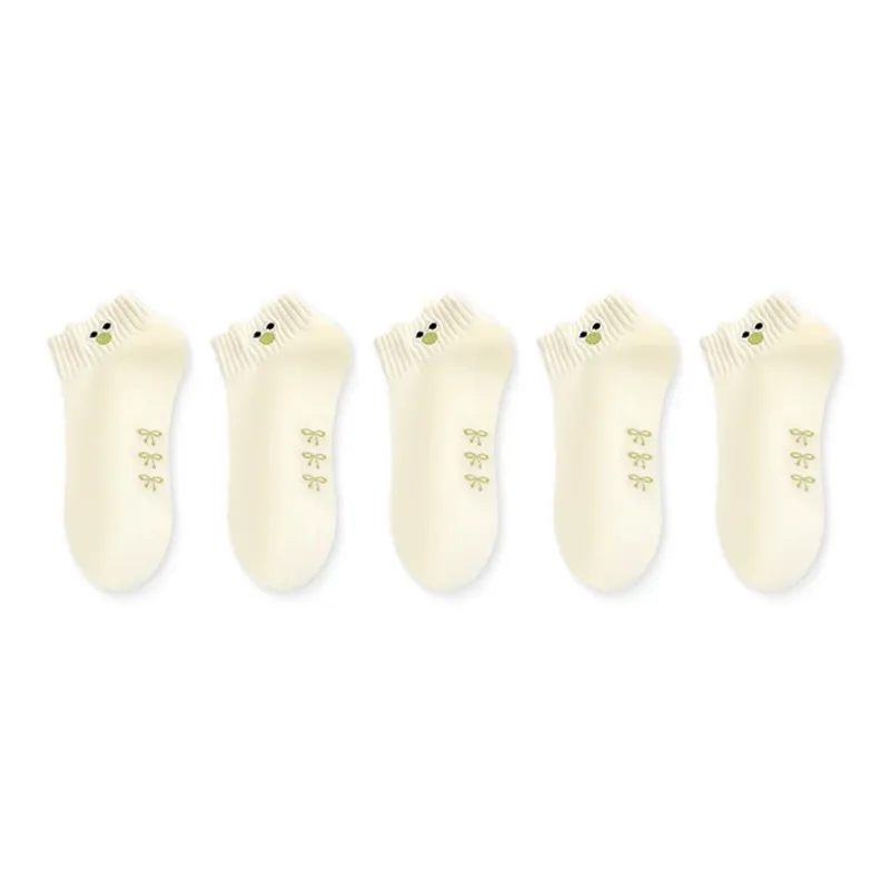 Taste The Color Ankle Socks Women's 5 Pack-8