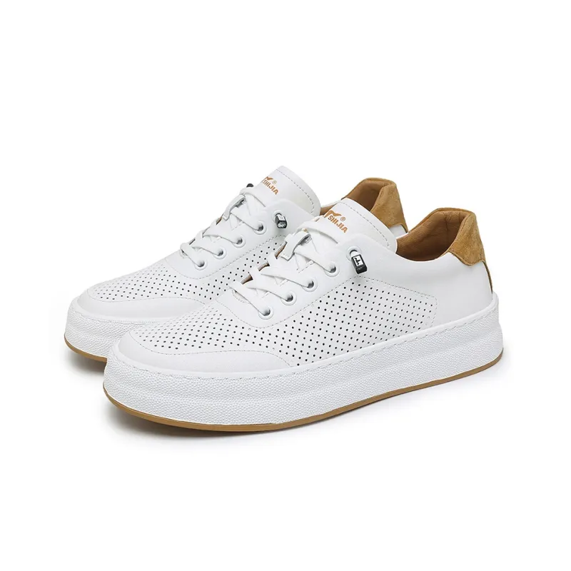 G.N.SHIJIA Breathable Height Increase Low Top Skateboard Shoes Men's-2