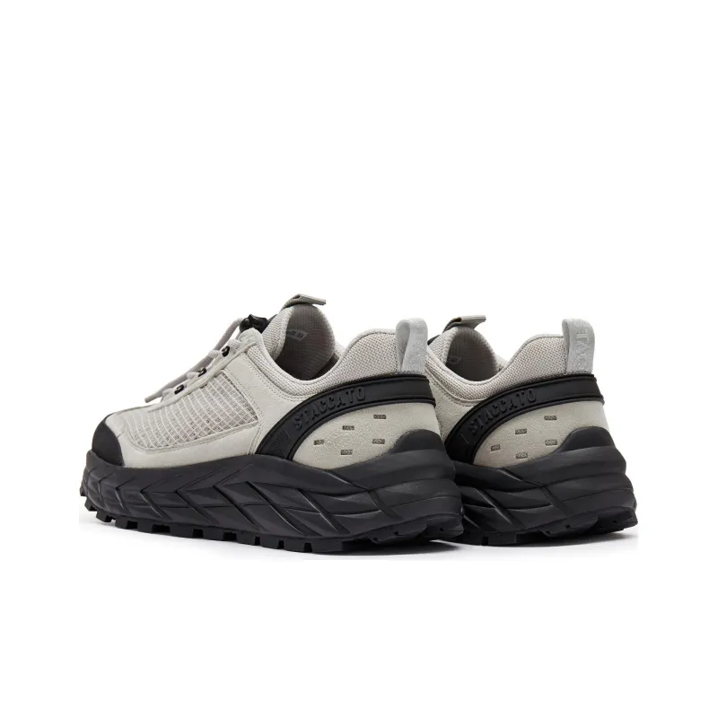 Staccato Hobo Hill Wear resistant And Lightweight Low Top Casual Shoes Men's Meteorite Black/Mountain Lime Black-6
