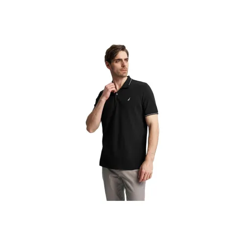 Nautica White Sail Polo Shirts Men