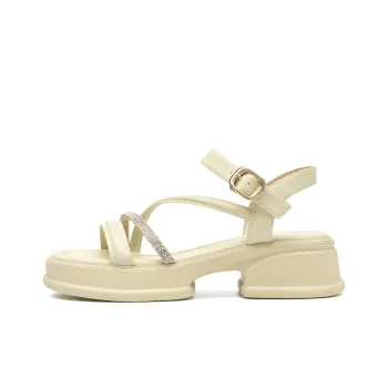 Spider King One Strap Sandals Women's Yellow