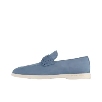 LOUIS VUITTON Estate Loafers Men's Blue