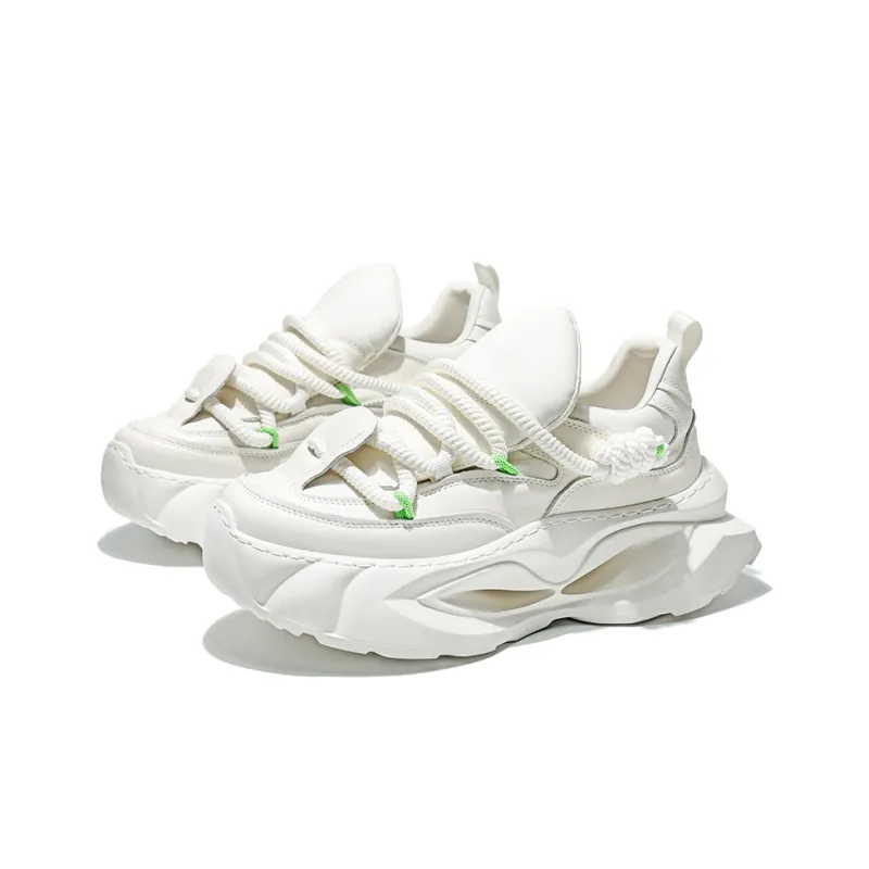 MOERBAI Spacewalk Series Breathable Lightweight Height Increasing Rebound Casual Shoes Unisex-2