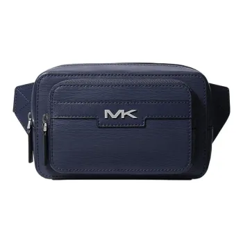 MICHAEL KORS MK Cooper Polyurethane Blend Sling Bag Men's Marine Blue