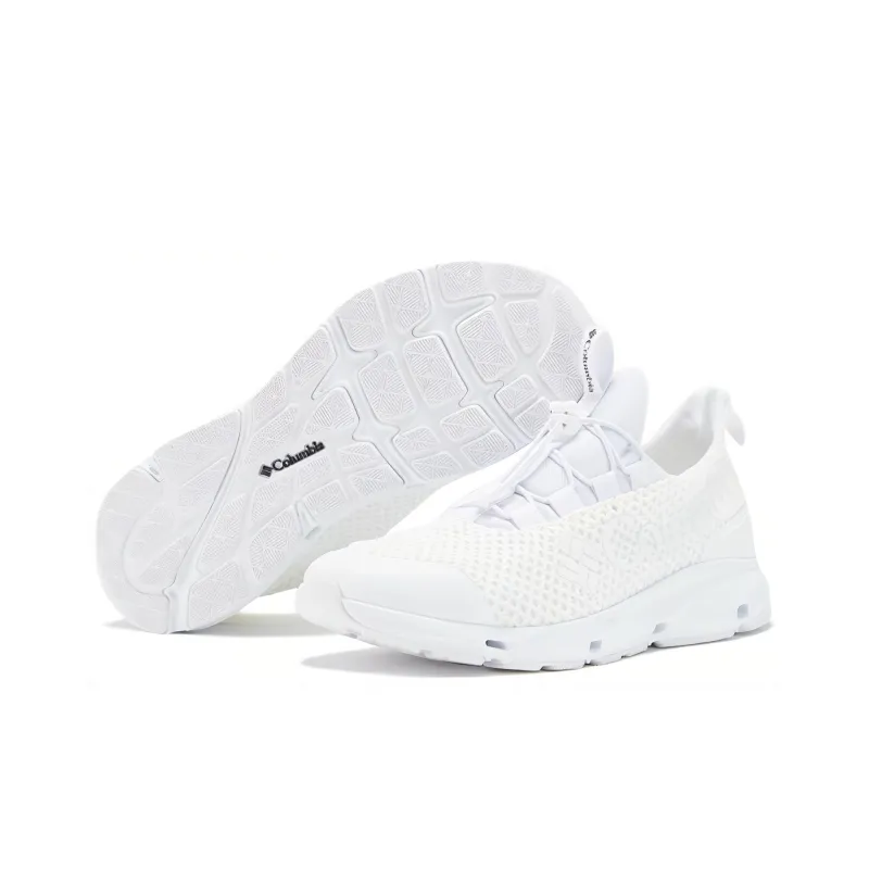 Columbia Abrasion Resistant Breathable Low Top Casual Shoes Women's White-4