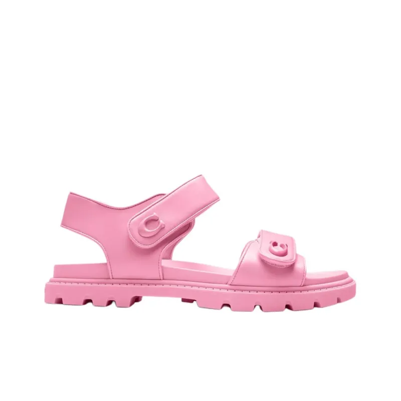 COACH Brynn Beach Sandals Women's Pink-1