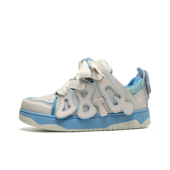 ABCIO Low Top Skateboard Shoes Women's Tiffany Blue