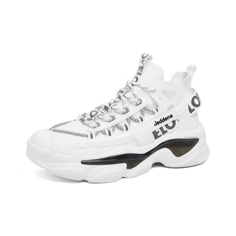 Jerden Smith Shock Absorbers Slip Resistant Breathable Low Top Chunky Sneakers Men's-1