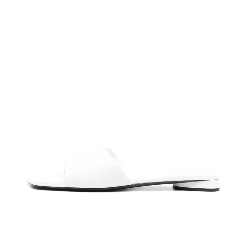 Balenciaga Duty Free Leather Slides Women's-0