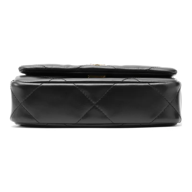 TORY BURCH Mini Kira Diamond Quilt Flap Bag Black-3