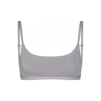 SKIMS COTTON Collection COTTON JERSEY SCOOP BRALETTE Bra Women's Pacific