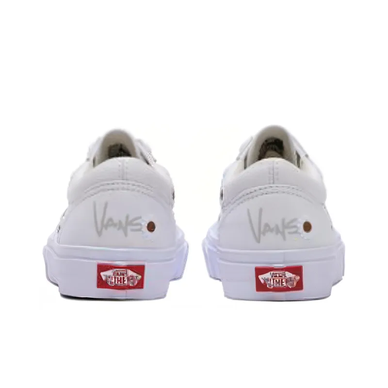 Vans V36CF EMB.F Old Skool 'White Flower' Women's-4