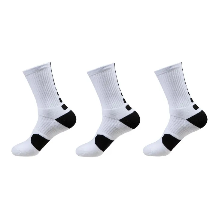 Brute Rabbit Basketball Socks Men's 3 Pack 6 Colors-0