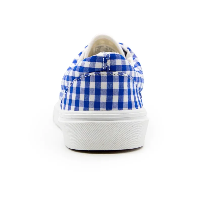 SUPSTORM Preppy Shoes Wear resistant Lightweight Breathable And Non slip. Low Top Skateboard Shoes Unisex Blue White-6