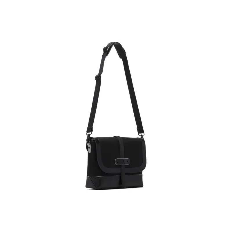 LI NING 1990 Polyester Shoulder Bag Unisex Black-1