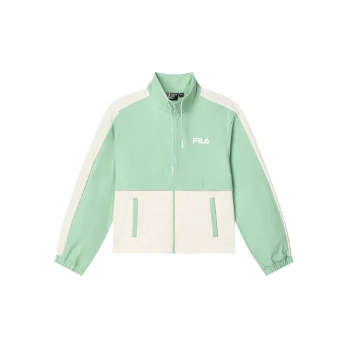 FILA Jackets Women's Turquoise Smoke Green