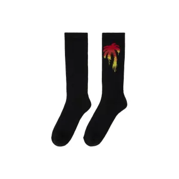 PALM ANGELS Mid Calf Socks Men's Black