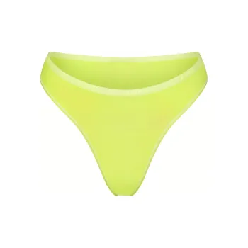 SKIMS COTTON Collection COTTON LOGO HIGH LEG BIKINI Underpants Women's 1 Pack DAFFODIL/Daffodil