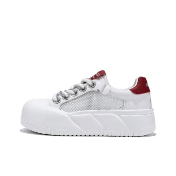 Junjali Wear-Resistant Breathable Lightweight Height Increasing Low-Top Casual Shoes Women's