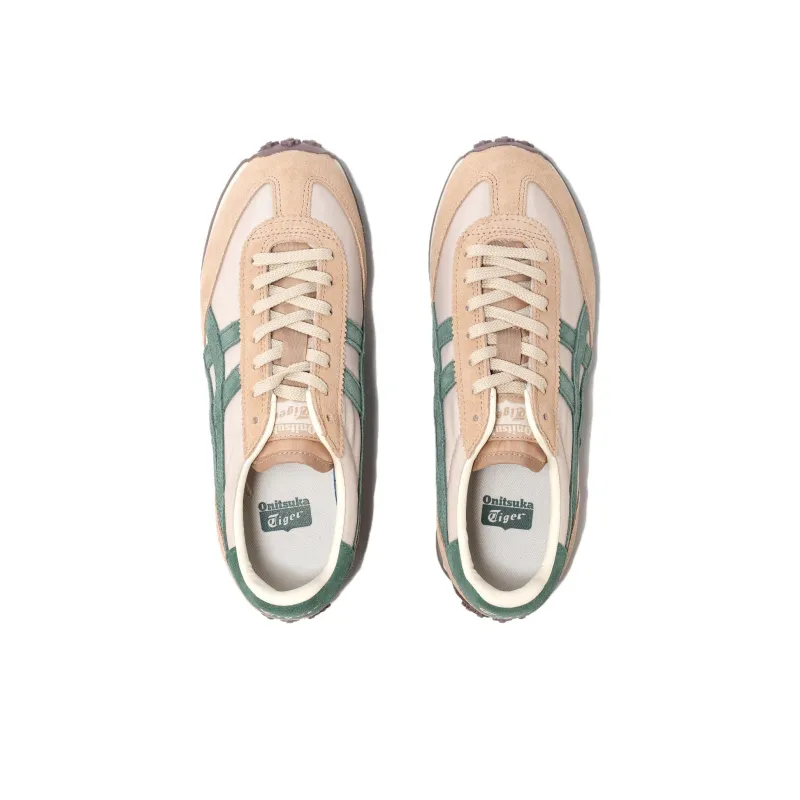 Onitsuka Tiger Edr 78 Cushioning Wear Resistant Low Top Casual Shoes Unisex Brown Green-2