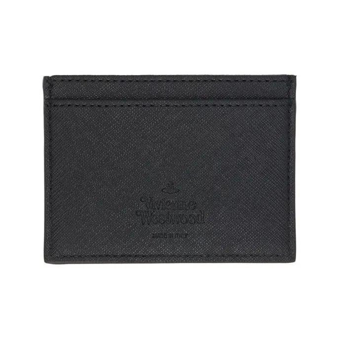 Vivienne Westwood Artificial Leather Card Holder Card Holder Men's Black-1