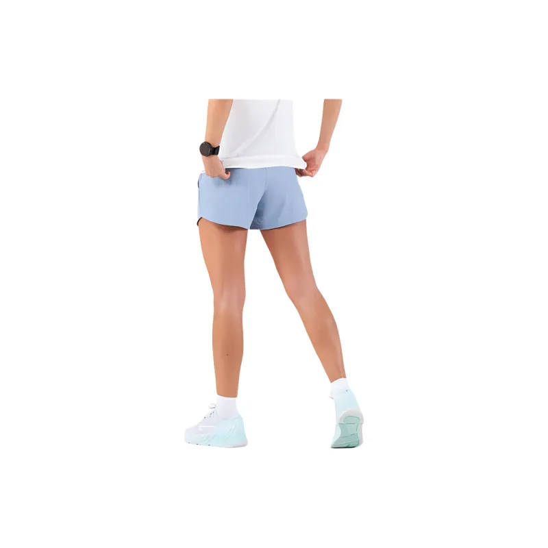 DECATHLON Casual Shorts Women's Washed Denim Blue-1