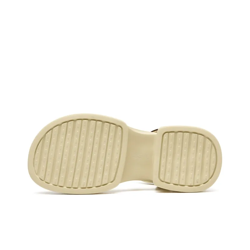 Spider King One Strap Sandals Women's Yellow-4