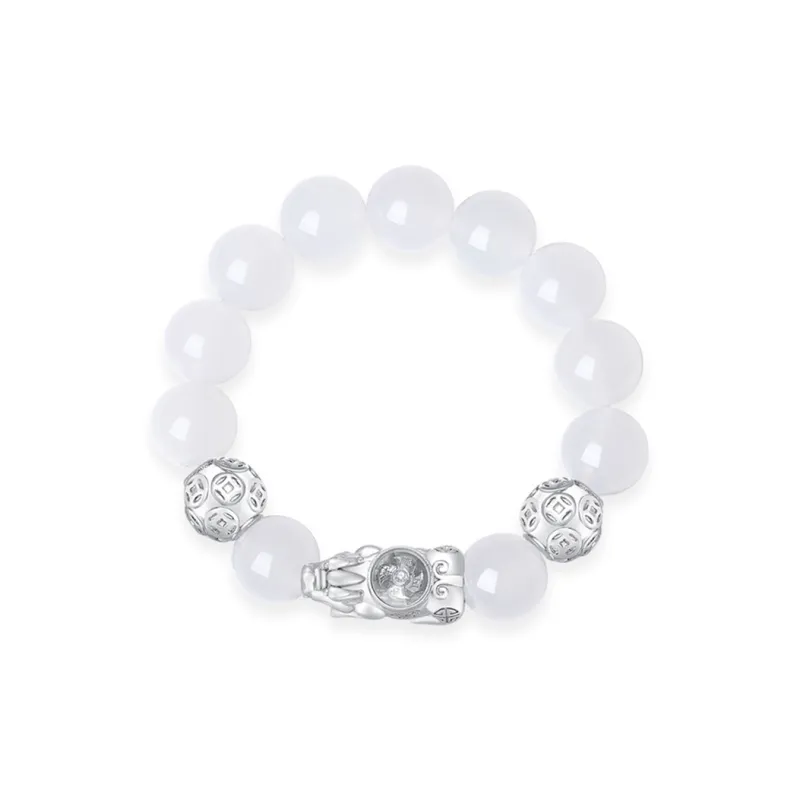 VANA Obsidian Jade Bracelets Unisex-5