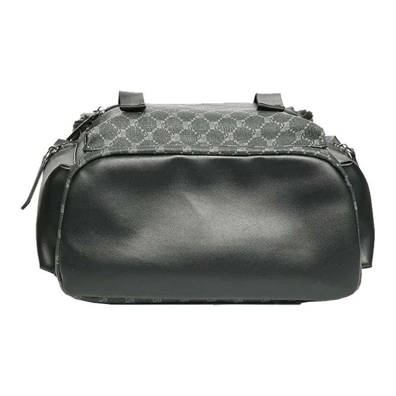 KONADCT Oxford Backpack Large Size Unisex Gray-17