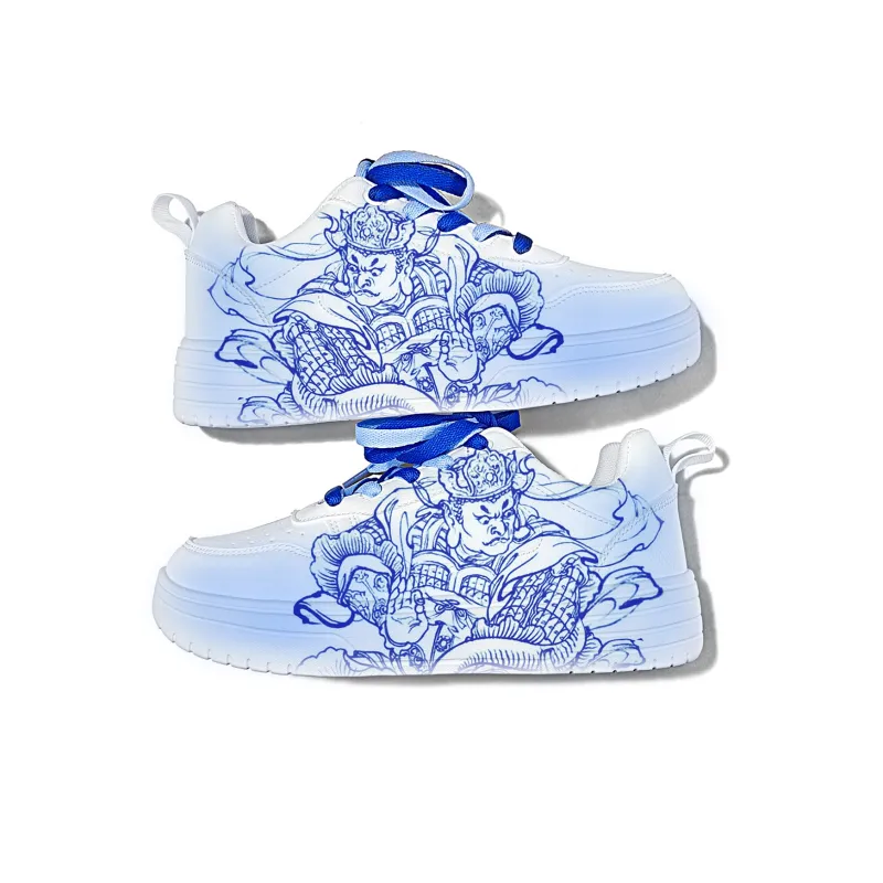 Cold Cicadas Yesterday Abrasion Resistant, Lightweight, And Breathable Low Top Skateboard Shoes Unisex-1