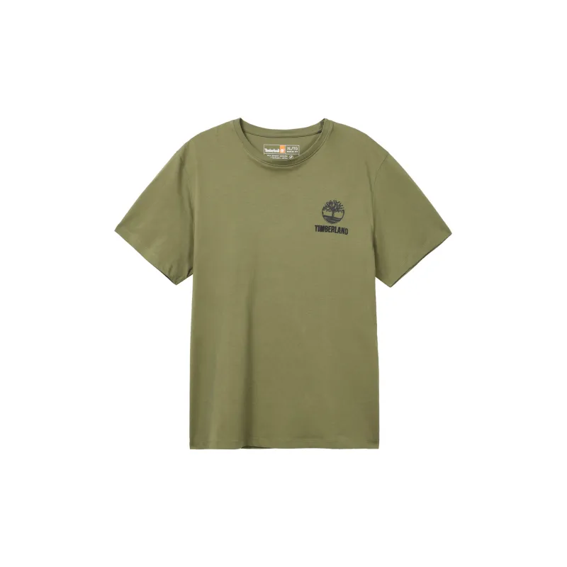 Timberland T Shirt Unisex Olive Green-1