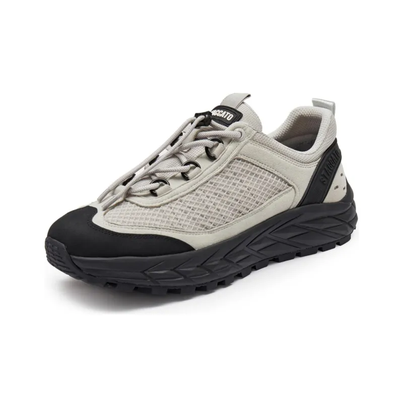 Staccato Hobo Hill Wear resistant And Lightweight Low Top Casual Shoes Men's Meteorite Black/Mountain Lime Black-5