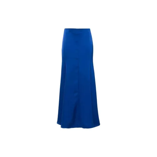 PHILOSOPHY DI LORENZO SERAFINI Satin Maxi Flared Skirt