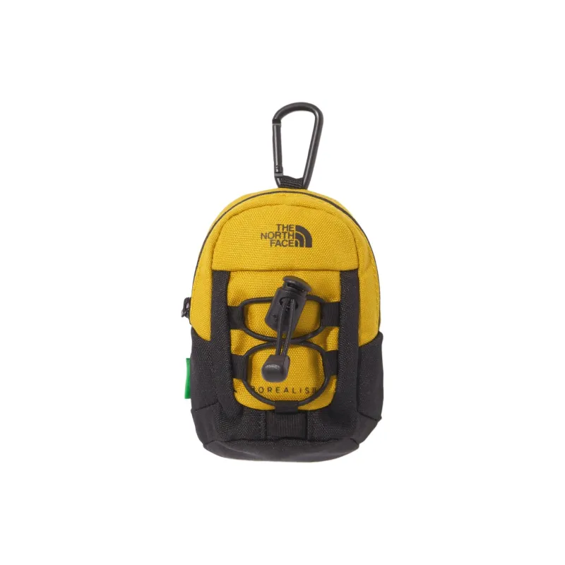 THE NORTH FACE Polyester Earphone Case Mini Unisex Gold-0