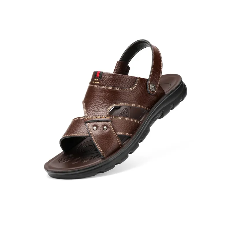 Sonno Beach Sandals Men Brown/Black-1